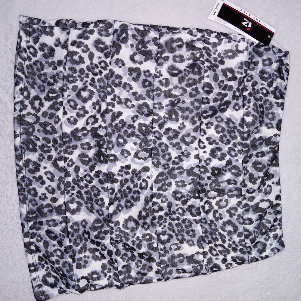 Iz Amy Byer Girls Leopard Print Skirt Size Large NWT - Picture 6 of 10